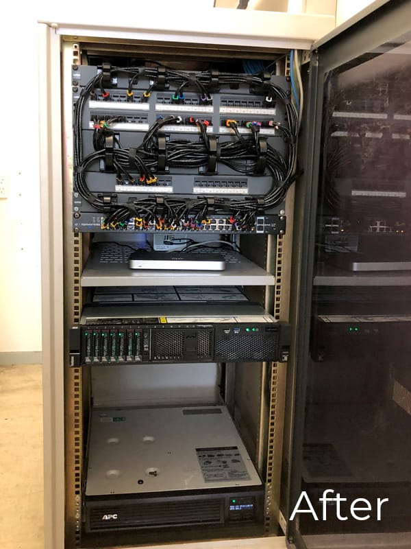 network cabinet after 2