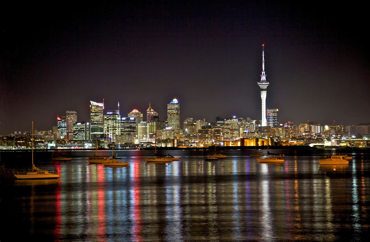 auckland skyline